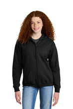 Load image into Gallery viewer, Gildan ® Youth Heavy Blend ™ Full-Zip Hooded Sweatshirt. 18600B