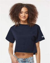 Load image into Gallery viewer, Women's Heritage Jersey Crop T-Shirt