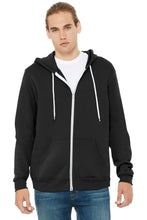 Load image into Gallery viewer, BELLA+CANVAS ® Unisex Sponge Fleece Full-Zip Hoodie. BC3739