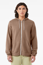 Load image into Gallery viewer, BELLA+CANVAS ® Unisex Sponge Fleece Full-Zip Hoodie. BC3739