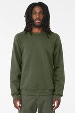 Load image into Gallery viewer, BELLA+CANVAS ® Unisex Sponge Fleece Raglan Sweatshirt. BC3901