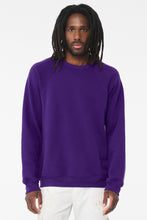 Load image into Gallery viewer, BELLA+CANVAS ® Unisex Sponge Fleece Raglan Sweatshirt. BC3901