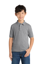 Load image into Gallery viewer, Port & Co ® Youth Core Blend Jersey Knit Polo. KP55Y