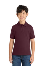 Load image into Gallery viewer, Port & Co ® Youth Core Blend Jersey Knit Polo. KP55Y