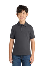 Load image into Gallery viewer, Port & Co ® Youth Core Blend Jersey Knit Polo. KP55Y