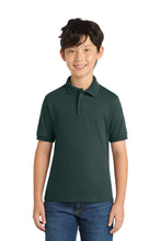 Load image into Gallery viewer, Port & Co ® Youth Core Blend Jersey Knit Polo. KP55Y