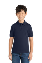 Load image into Gallery viewer, Port & Co ® Youth Core Blend Jersey Knit Polo. KP55Y