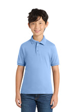 Load image into Gallery viewer, Port & Co ® Youth Core Blend Jersey Knit Polo. KP55Y