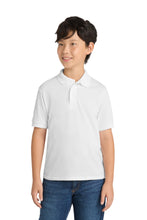 Load image into Gallery viewer, Port & Co ® Youth Core Blend Jersey Knit Polo. KP55Y