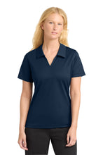 Load image into Gallery viewer, Sport-Tek ® Women's Dri-Mesh ® V-Neck Polo. L469