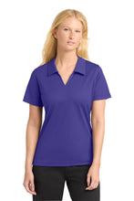 Load image into Gallery viewer, Sport-Tek ® Women's Dri-Mesh ® V-Neck Polo. L469