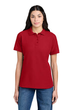 Load image into Gallery viewer, Port & Co ® Women's Core Blend Pique Polo. LKP155