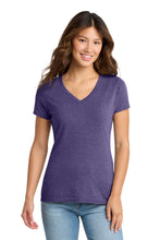Load image into Gallery viewer, Port & Co ® Women's Tri-Blend V-Neck Tee. LPC330V
