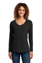 Load image into Gallery viewer, Port & Co ® Women's Long Sleeve Fan Favorite V-Neck Tee. LPC450VLS
