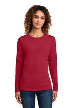 Load image into Gallery viewer, Port & Co ® Women's Long Sleeve Core Cotton Tee. LPC54LS