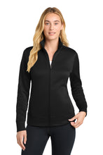 Load image into Gallery viewer, Sport-Tek ® Women's Sport-Wick ® Fleece Full-Zip Jacket. LST241