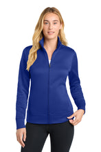 Load image into Gallery viewer, Sport-Tek ® Women's Sport-Wick ® Fleece Full-Zip Jacket. LST241
