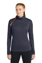 Load image into Gallery viewer, Sport-Tek ® Women's PosiCharge ® Competitor ™ 1/4-Zip Pullover. LST357