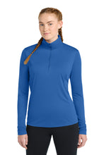 Load image into Gallery viewer, Sport-Tek ® Women's PosiCharge ® Competitor ™ 1/4-Zip Pullover. LST357