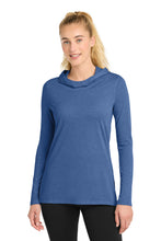 Load image into Gallery viewer, Sport-Tek ® Women's PosiCharge ® Tri-Blend Wicking Long Sleeve Hoodie LST406