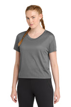 Load image into Gallery viewer, Sport-Tek ® Women's PosiCharge ® Draft Crop Tee. LST411