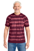 Load image into Gallery viewer, Port & Co ® Allover Stripe Tie-Dye Tee PC142