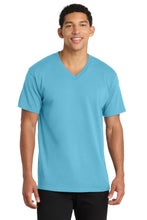Load image into Gallery viewer, Port & Co ® Core Cotton V-Neck Tee. PC54V