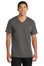Load image into Gallery viewer, Port & Co ® Core Cotton V-Neck Tee. PC54V