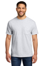Load image into Gallery viewer, Port & Co ® Tall Essential Pocket Tee. PC61PT