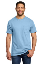Load image into Gallery viewer, Port & Co ® Tall Essential Pocket Tee. PC61PT