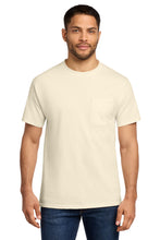Load image into Gallery viewer, Port & Co ® Tall Essential Pocket Tee. PC61PT