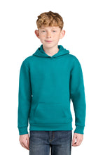 Load image into Gallery viewer, Port & Co ® Youth Easy Fleece Pullover Hooded Sweatshirt PC68YH