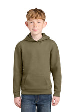 Load image into Gallery viewer, Port & Co ® Youth Easy Fleece Pullover Hooded Sweatshirt PC68YH