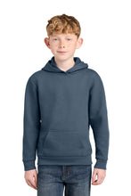 Load image into Gallery viewer, Port & Co ® Youth Easy Fleece Pullover Hooded Sweatshirt PC68YH