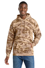 Load image into Gallery viewer, Port & Co ® Core Fleece Camo Pullover Hooded Sweatshirt. PC78HC