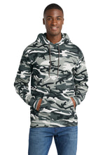 Load image into Gallery viewer, Port & Co ® Core Fleece Camo Pullover Hooded Sweatshirt. PC78HC