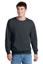 Load image into Gallery viewer, Port & Co ® Core Fleece Crewneck Pocket Sweatshirt PC78PKT