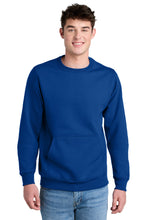 Load image into Gallery viewer, Port & Co ® Core Fleece Crewneck Pocket Sweatshirt PC78PKT