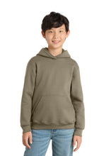 Load image into Gallery viewer, Port & Co ® Youth Core Fleece Pullover Hooded Sweatshirt PC78YH