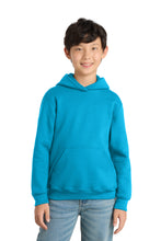 Load image into Gallery viewer, Port & Co ® Youth Core Fleece Pullover Hooded Sweatshirt PC78YH