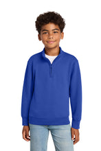 Load image into Gallery viewer, Port & Co ® Youth Core Fleece 1/4-Zip Pullover Sweatshirt PC78YQ