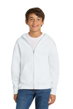 Load image into Gallery viewer, Port & Co ® Youth Core Fleece Full-Zip Hooded Sweatshirt PC78YZH