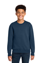 Load image into Gallery viewer, Port & Co ® Youth Core Fleece Crewneck Sweatshirt PC78Y