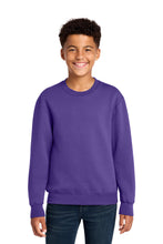 Load image into Gallery viewer, Port & Co ® Youth Core Fleece Crewneck Sweatshirt PC78Y