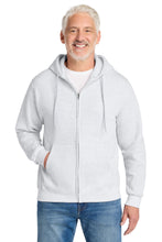 Load image into Gallery viewer, Port & Co ® Core Fleece Full-Zip Hooded Sweatshirt. PC78ZH
