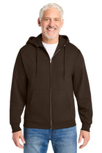 Load image into Gallery viewer, Port & Co ® Core Fleece Full-Zip Hooded Sweatshirt. PC78ZH