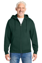 Load image into Gallery viewer, Port & Co ® Core Fleece Full-Zip Hooded Sweatshirt. PC78ZH