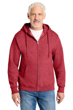 Load image into Gallery viewer, Port & Co ® Core Fleece Full-Zip Hooded Sweatshirt. PC78ZH