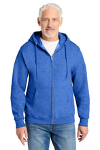 Load image into Gallery viewer, Port & Co ® Core Fleece Full-Zip Hooded Sweatshirt. PC78ZH