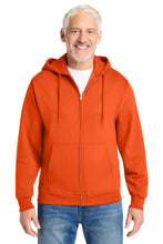Load image into Gallery viewer, Port & Co ® Core Fleece Full-Zip Hooded Sweatshirt. PC78ZH